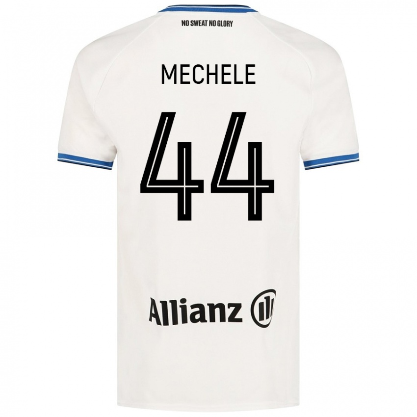 Criança Camisola Brandon Mechele #44 Branco Alternativa 2024/25 Camisa