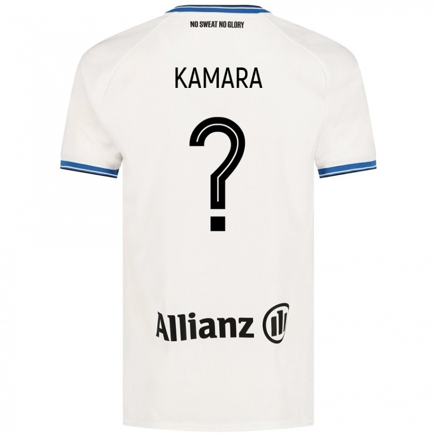 Criança Camisola Al-Hassan Kamara #0 Branco Alternativa 2024/25 Camisa