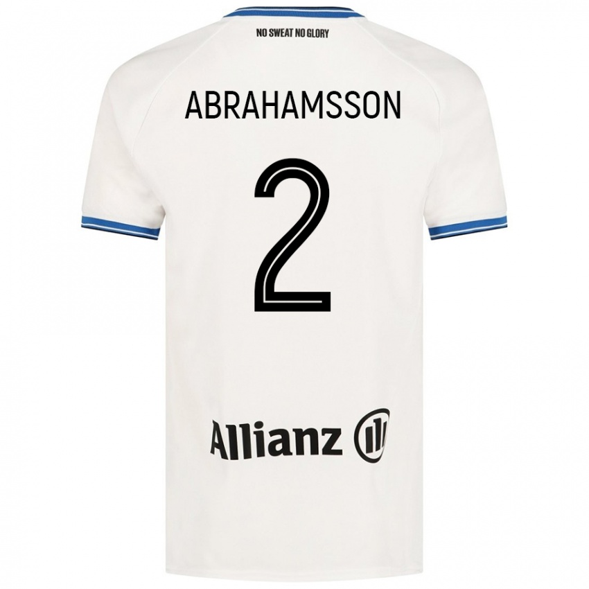 Criança Camisola Sejde Abrahamsson #2 Branco Alternativa 2024/25 Camisa