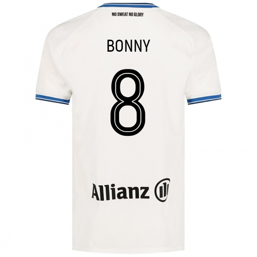 Criança Camisola Chionne Bonny #8 Branco Alternativa 2024/25 Camisa