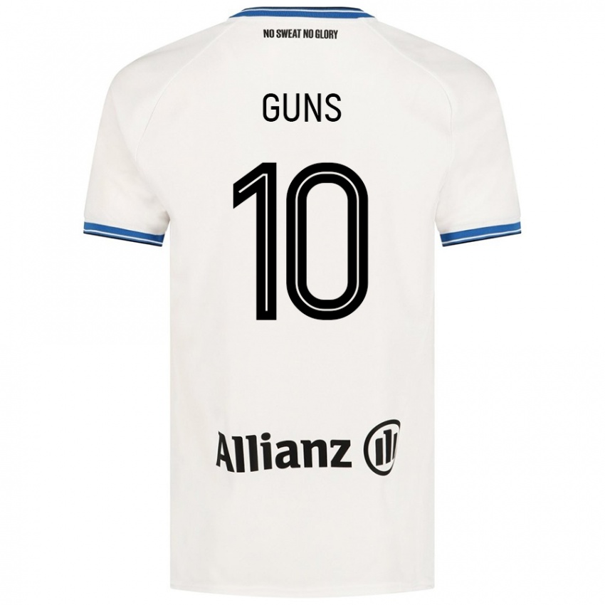 Criança Camisola Celien Guns #10 Branco Alternativa 2024/25 Camisa