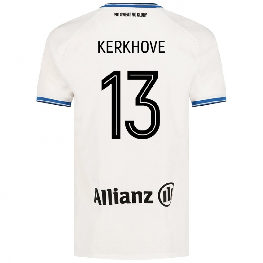 Criança Camisola Angel Kerkhove #13 Branco Alternativa 2024/25 Camisa