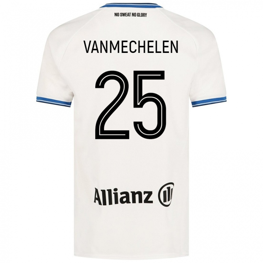 Criança Camisola Davinia Vanmechelen #25 Branco Alternativa 2024/25 Camisa