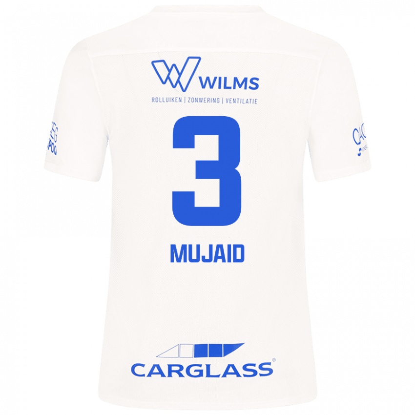 Criança Camisola Mujaid Sadick #3 Branco Alternativa 2024/25 Camisa