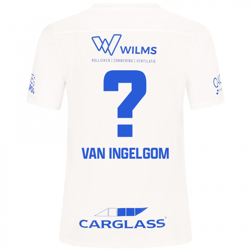 Criança Camisola Tijn Van Ingelgom #0 Branco Alternativa 2024/25 Camisa