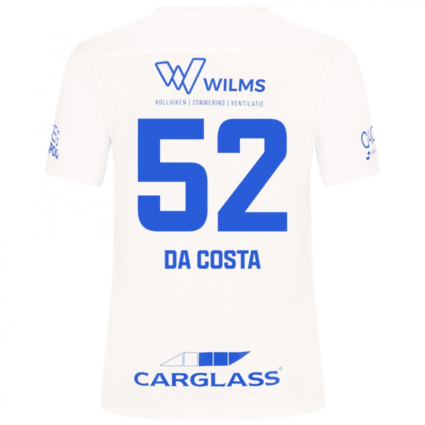 Criança Camisola Wilson Da Costa #52 Branco Alternativa 2024/25 Camisa