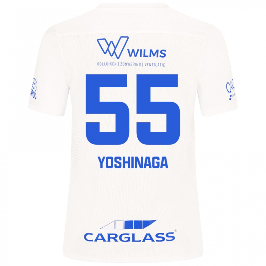 Criança Camisola Yumeki Yoshinaga #55 Branco Alternativa 2024/25 Camisa