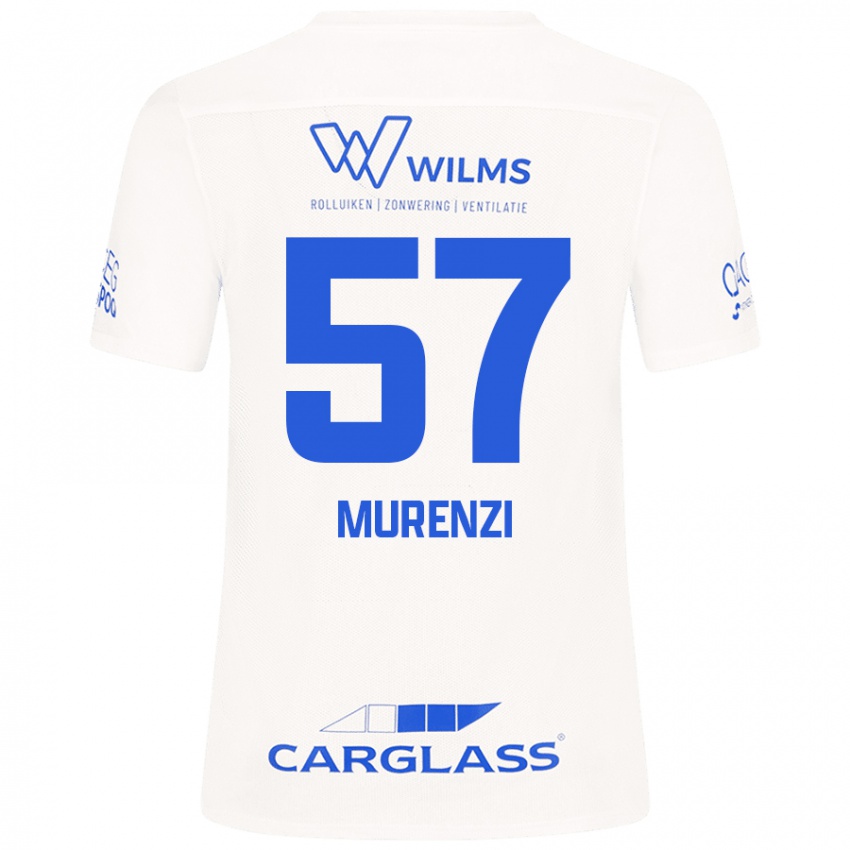 Criança Camisola Aaron Murenzi #57 Branco Alternativa 2024/25 Camisa