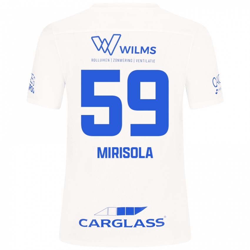 Criança Camisola Robin Mirisola #59 Branco Alternativa 2024/25 Camisa