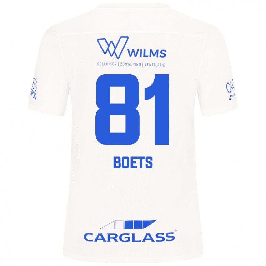 Criança Camisola Keo Boets #81 Branco Alternativa 2024/25 Camisa