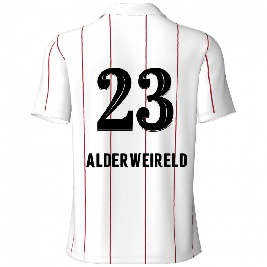 Criança Camisola Toby Alderweireld #23 Preto Branco Alternativa 2024/25 Camisa