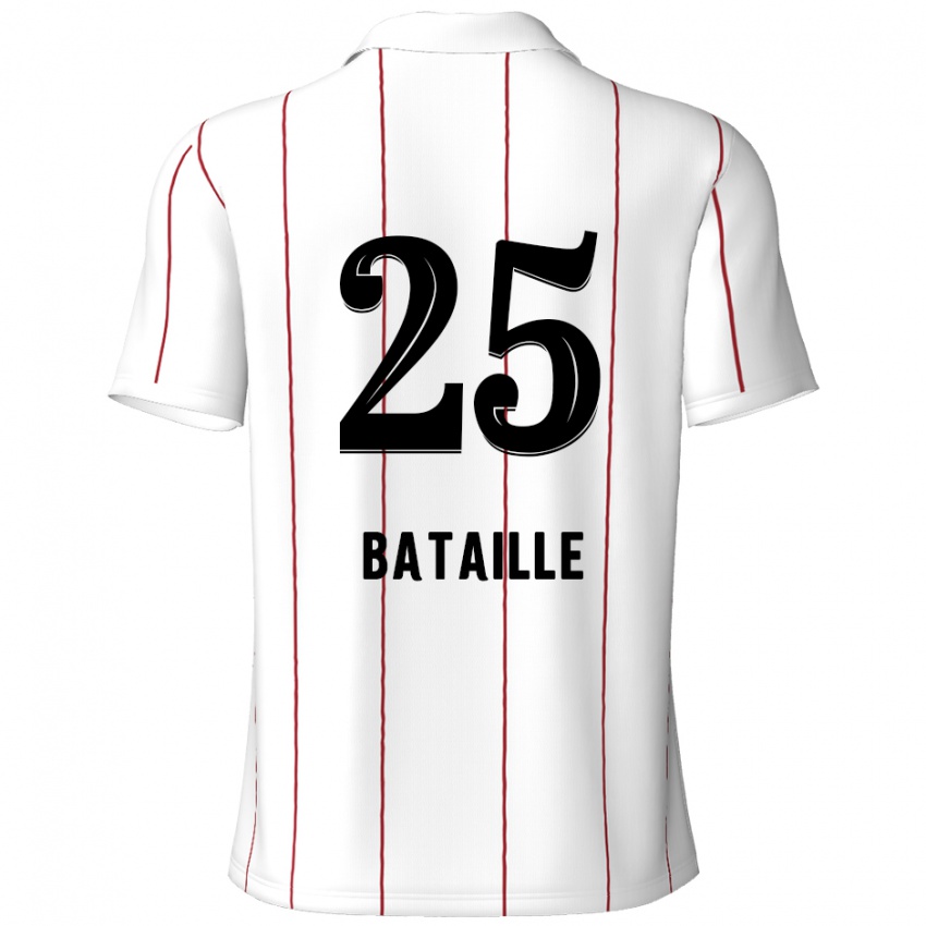 Criança Camisola Jelle Bataille #25 Preto Branco Alternativa 2024/25 Camisa