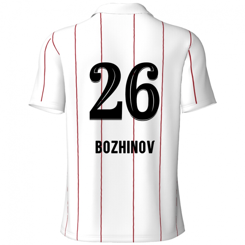 Criança Camisola Rosen Bozhinov #26 Preto Branco Alternativa 2024/25 Camisa