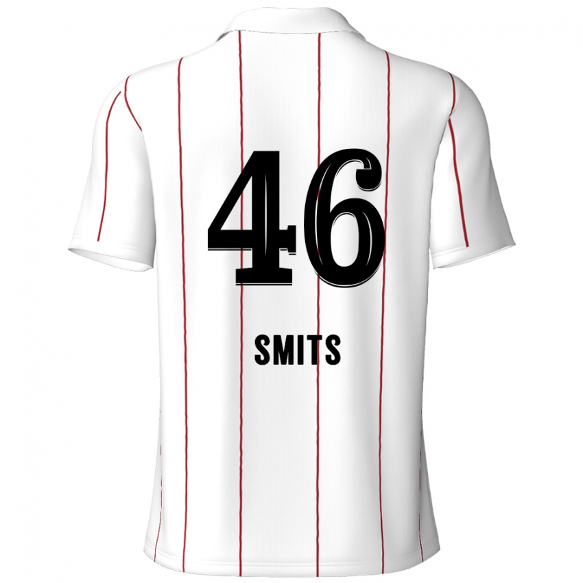 Criança Camisola Milan Smits #46 Preto Branco Alternativa 2024/25 Camisa