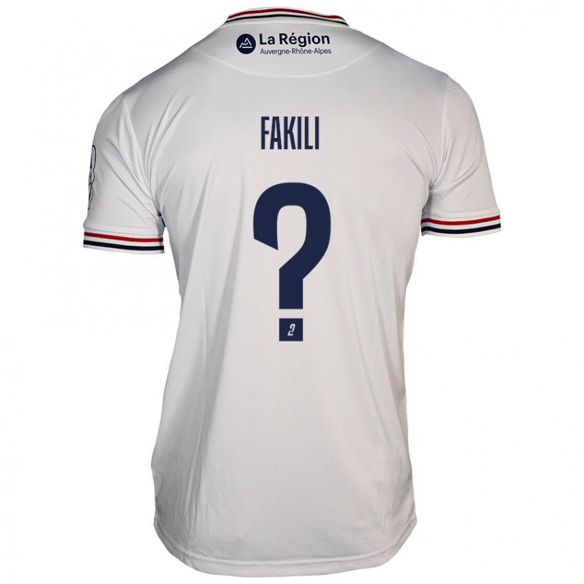 Criança Camisola Ilhan Fakili #0 Branco Alternativa 2024/25 Camisa