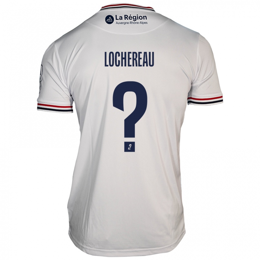 Criança Camisola Yad Lochereau #0 Branco Alternativa 2024/25 Camisa