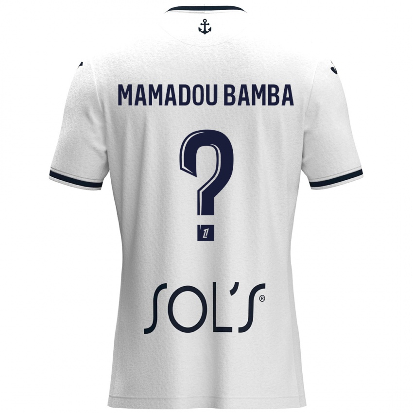 Criança Camisola Ben Mamadou Bamba #0 Azul Escuro Branco Alternativa 2024/25 Camisa