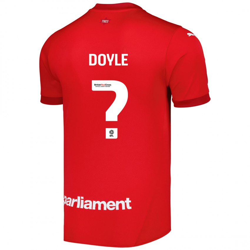 Homem Camisola Matty Doyle #0 Vermelho Principal 2024/25 Camisa