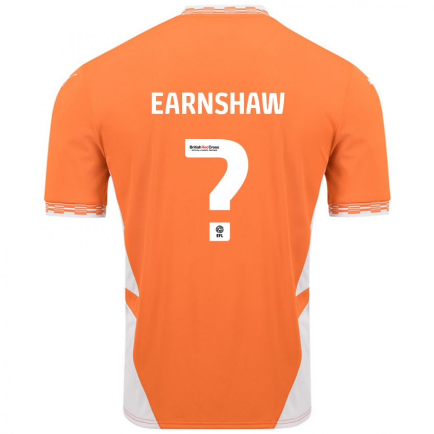 Homem Camisola Alice Earnshaw #0 Branco Laranja Principal 2024/25 Camisa