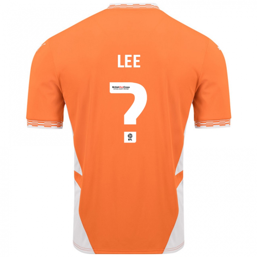 Homem Camisola Samantha Lee #0 Branco Laranja Principal 2024/25 Camisa