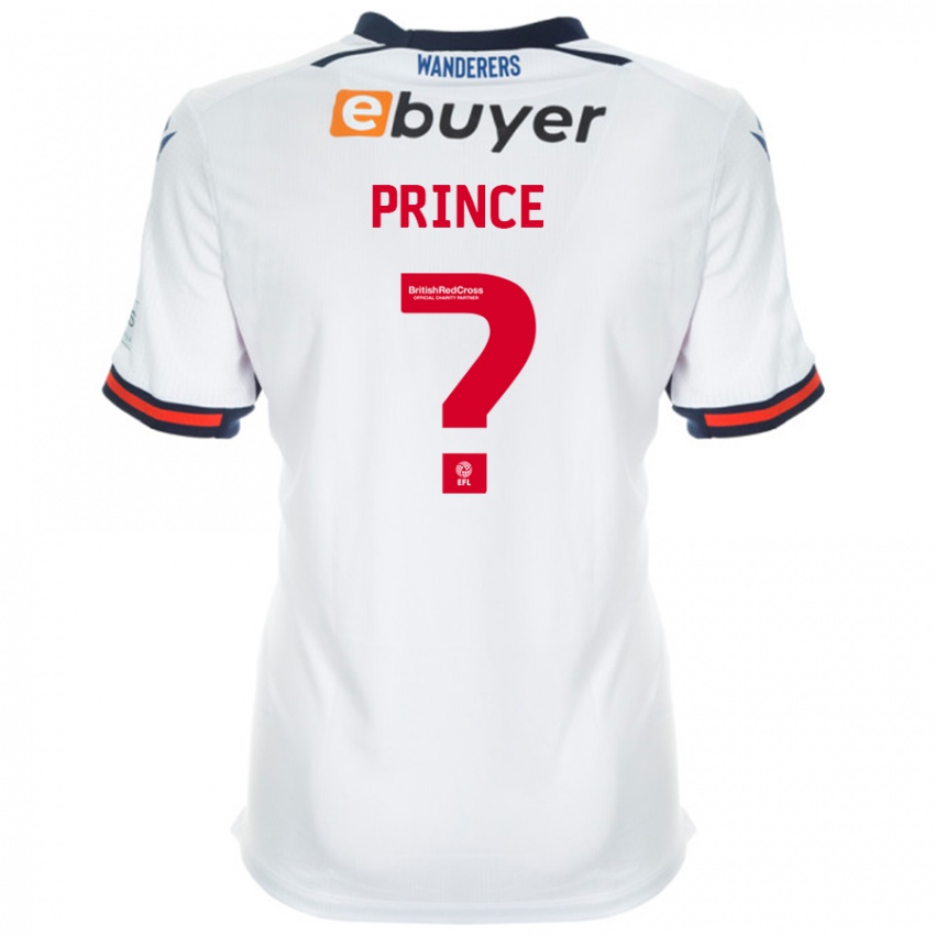 Homem Camisola Isobel Prince #0 Branco Principal 2024/25 Camisa