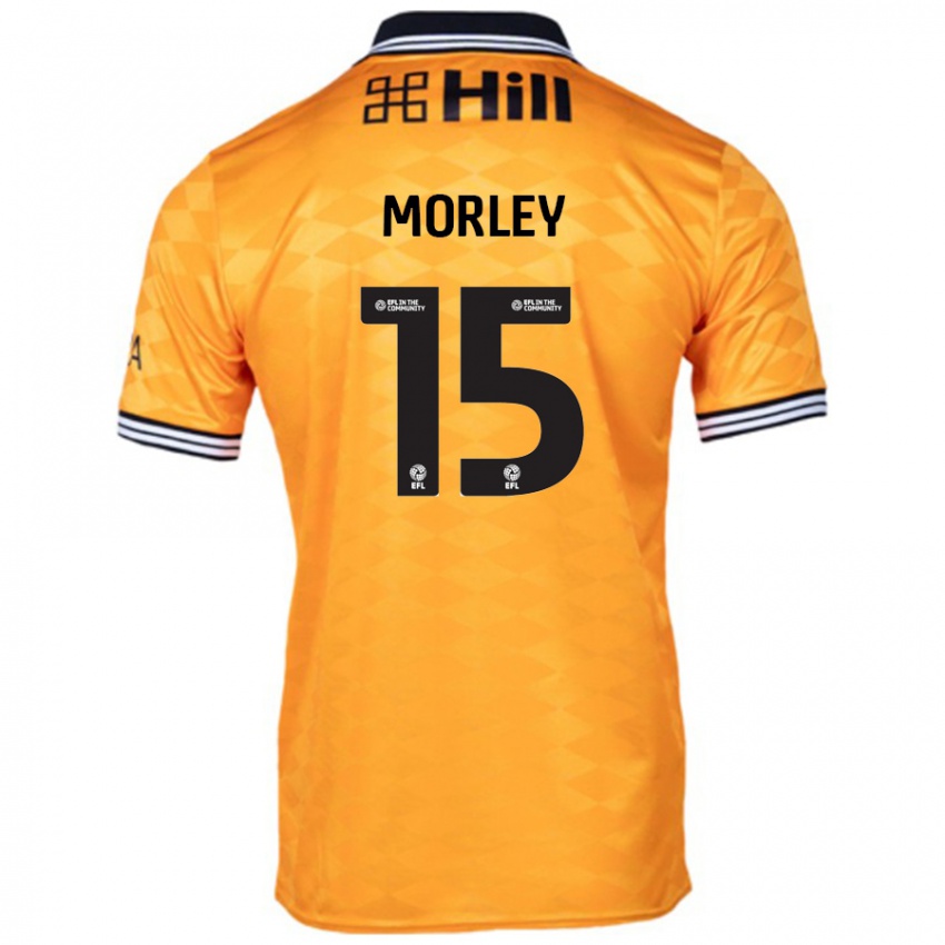 Homem Camisola Jess Morley #15 Laranja Principal 2024/25 Camisa