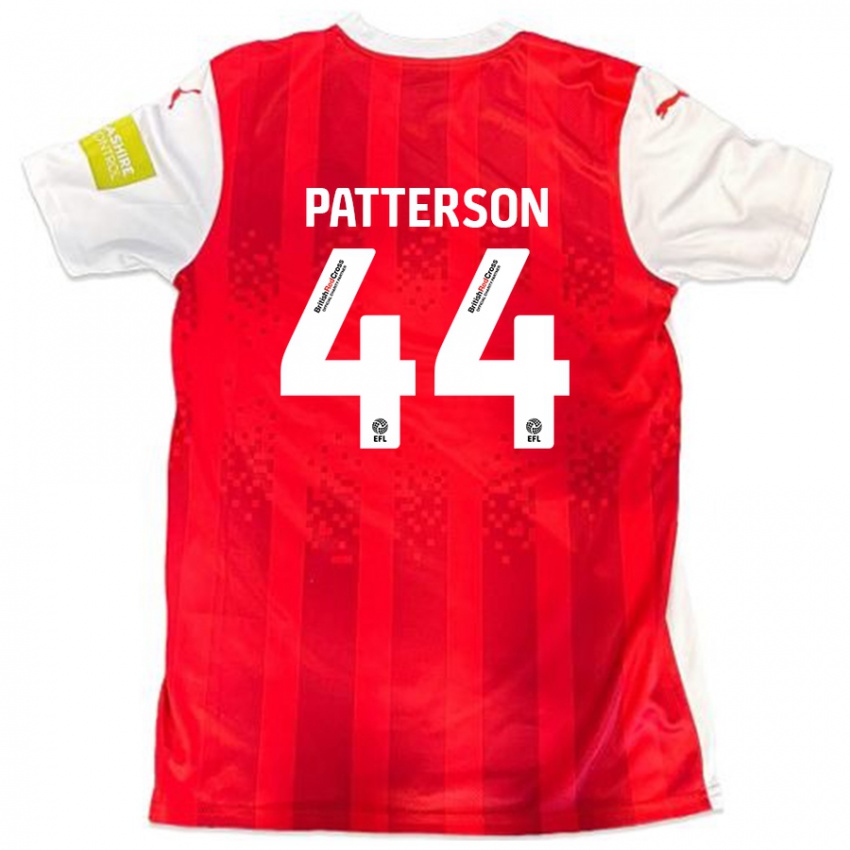 Homem Camisola Phoenix Patterson #44 Vermelho Branco Principal 2024/25 Camisa