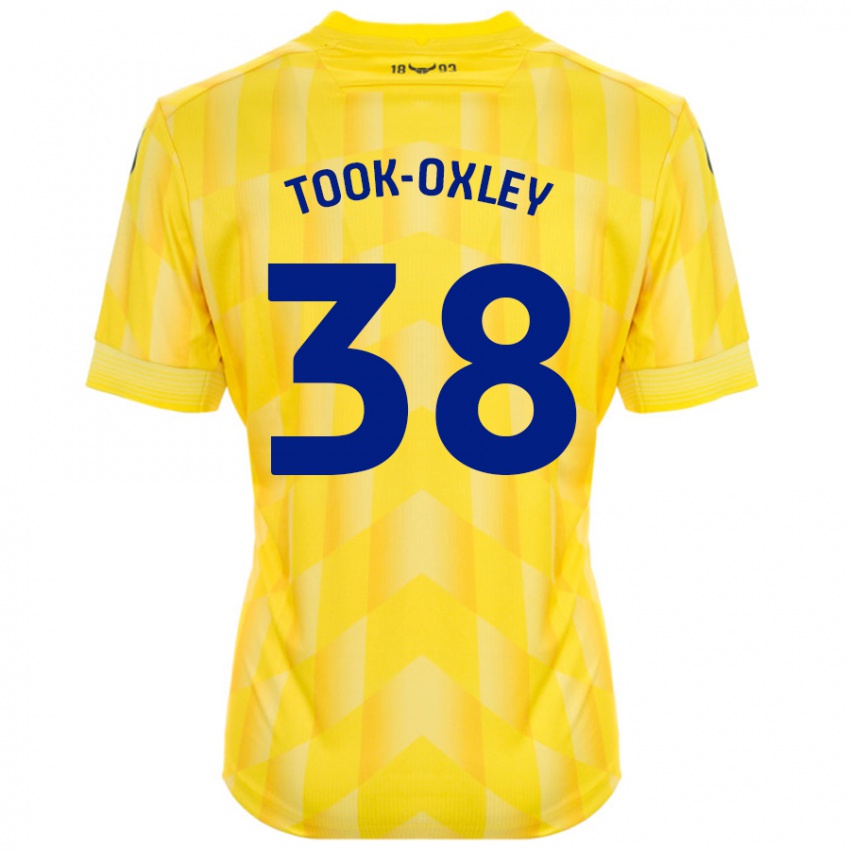 Homem Camisola Zaide Took-Oxley #38 Amarelo Principal 2024/25 Camisa