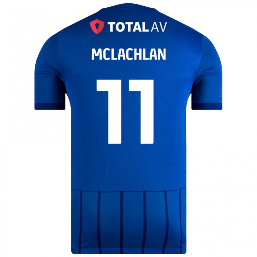 Homem Camisola Daisy Mclachlan #11 Azul Principal 2024/25 Camisa