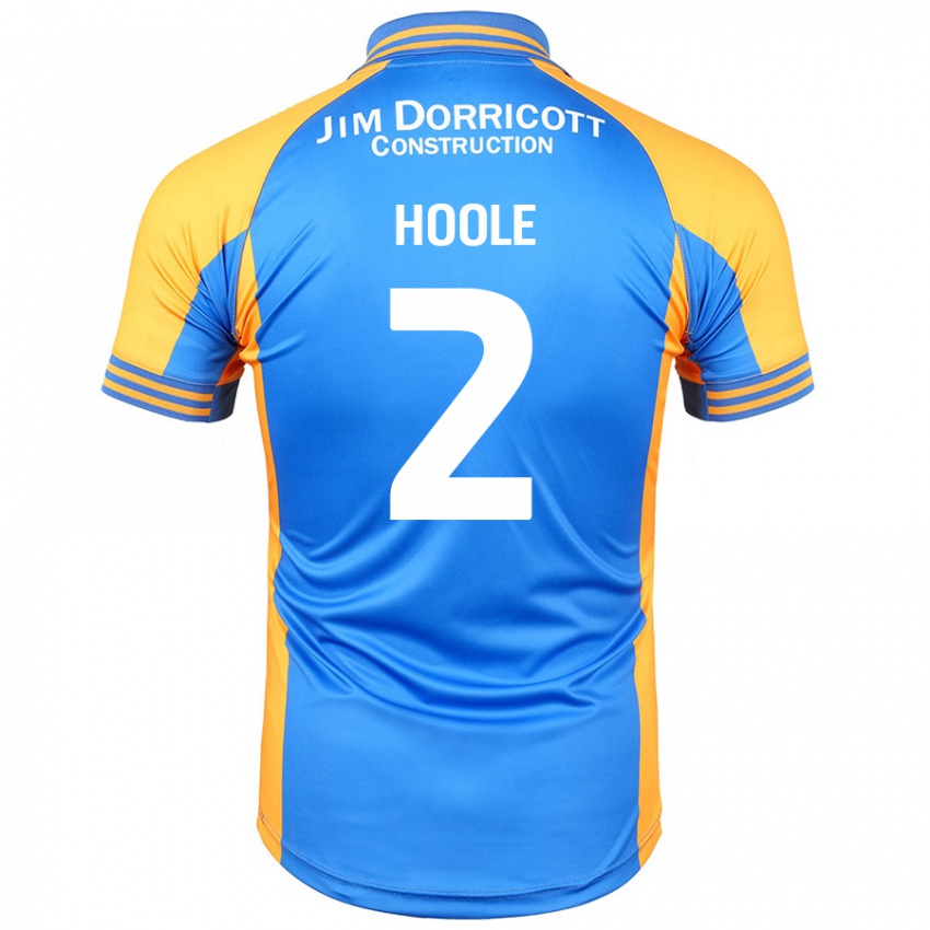 Homem Camisola Luca Hoole #2 Âmbar Azul Principal 2024/25 Camisa