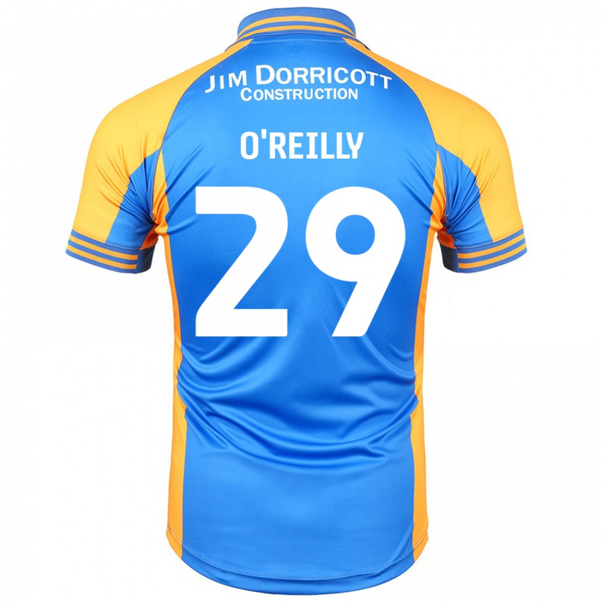 Homem Camisola Tommi O'reilly #29 Âmbar Azul Principal 2024/25 Camisa