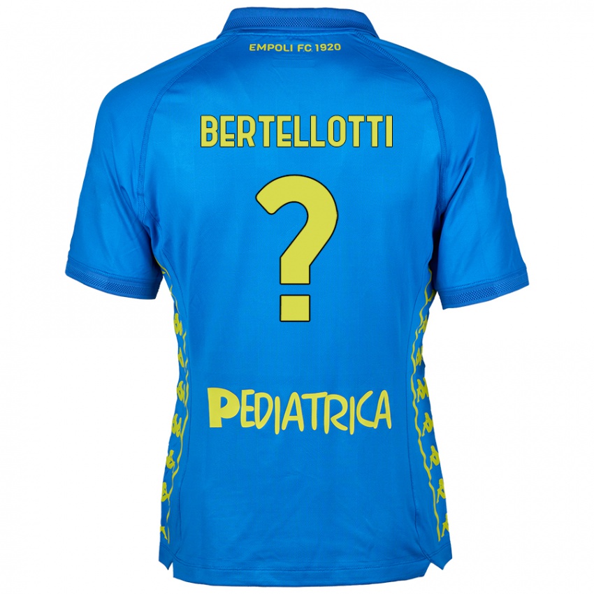 Homem Camisola Giacomo Bertellotti #0 Azul Principal 2024/25 Camisa