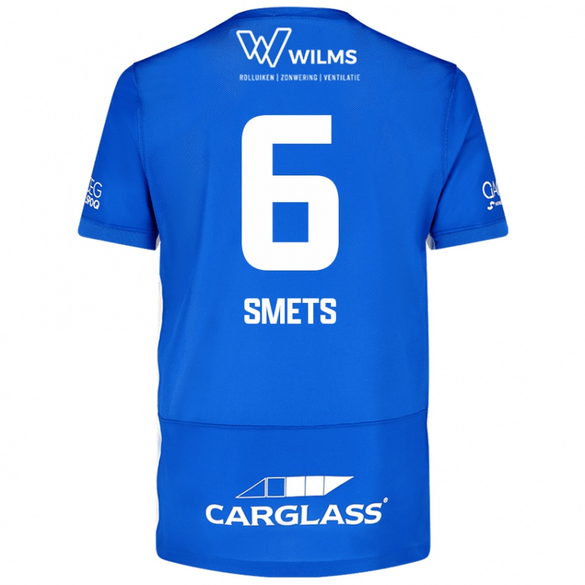 Homem Camisola Matte Smets #6 Azul Principal 2024/25 Camisa