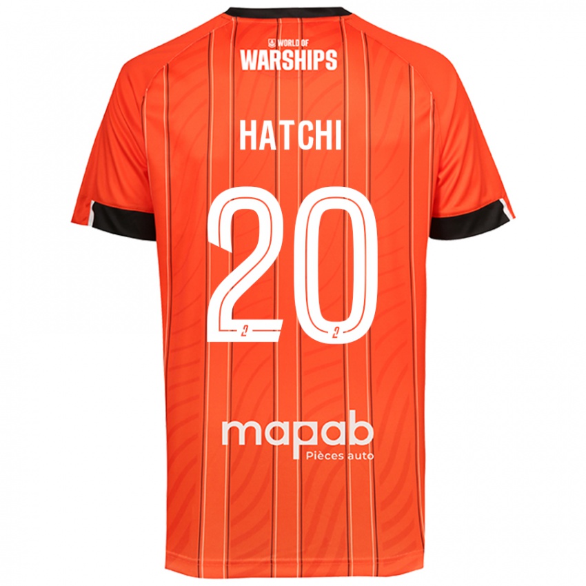 Homem Camisola Jérémy Hatchi #20 Laranja Principal 2024/25 Camisa