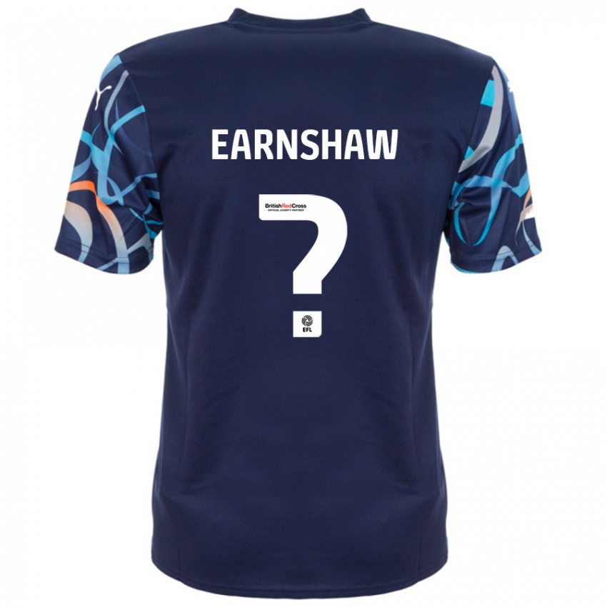 Homem Camisola Alice Earnshaw #0 Azul Marinho Alternativa 2024/25 Camisa