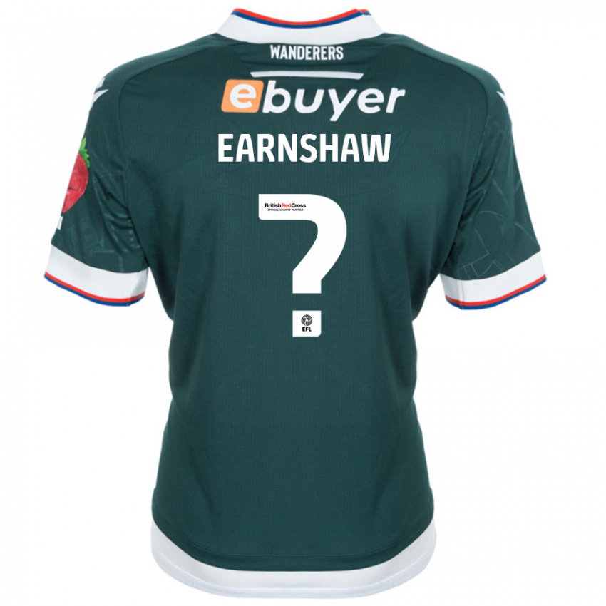 Homem Camisola Lucy Earnshaw #0 Verde Escuro Alternativa 2024/25 Camisa