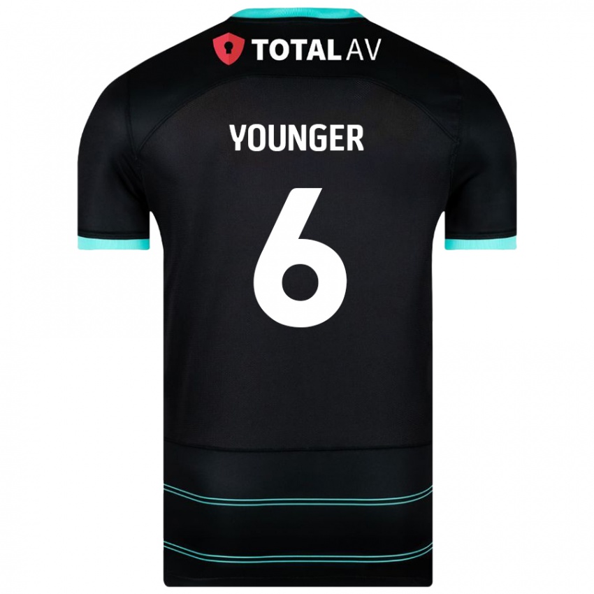 Homem Camisola Jazz Younger #6 Preto Alternativa 2024/25 Camisa