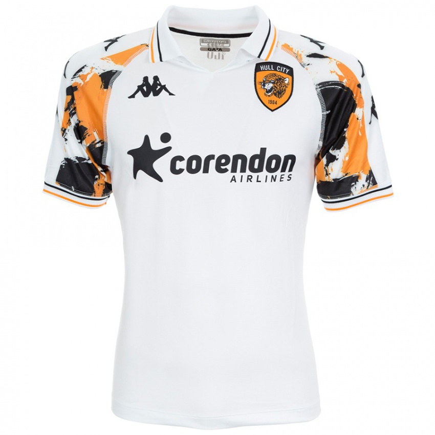 Homem Camisola Lewie Coyle #2 Branco Alternativa 2024/25 Camisa