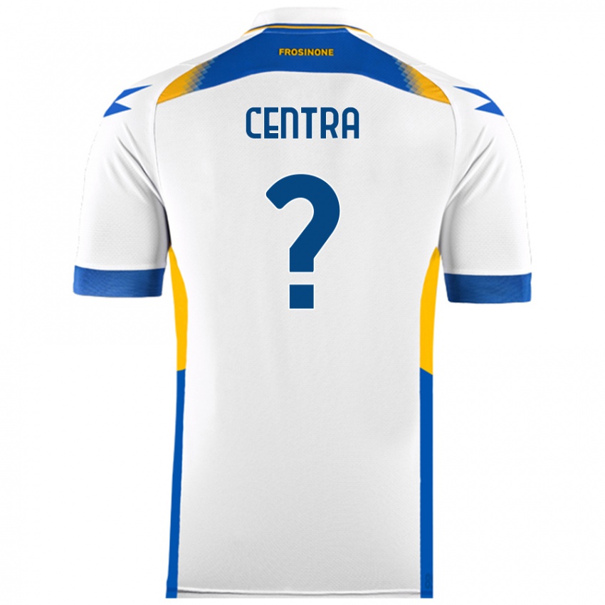 Homem Camisola Francesco Centra #0 Branco Alternativa 2024/25 Camisa