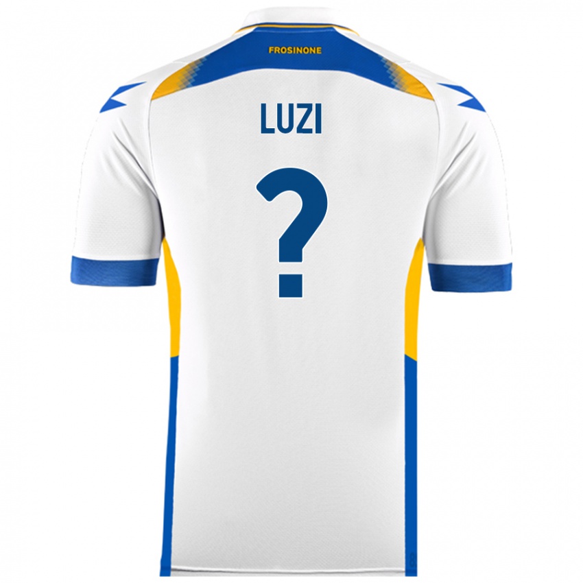 Homem Camisola Daniel Luzi #0 Branco Alternativa 2024/25 Camisa