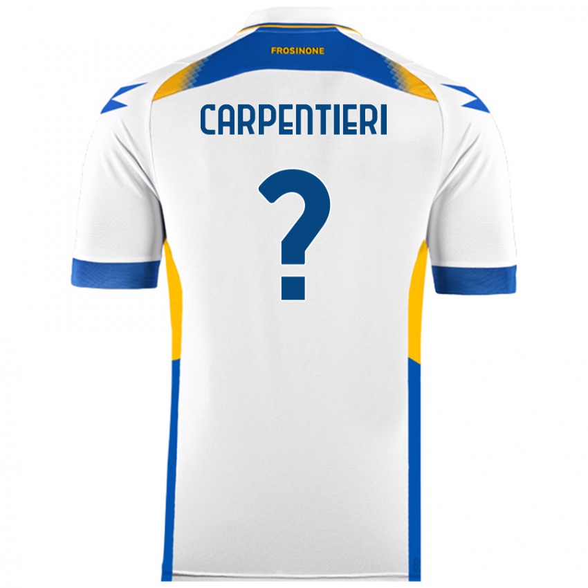 Homem Camisola Christian Carpentieri #0 Branco Alternativa 2024/25 Camisa