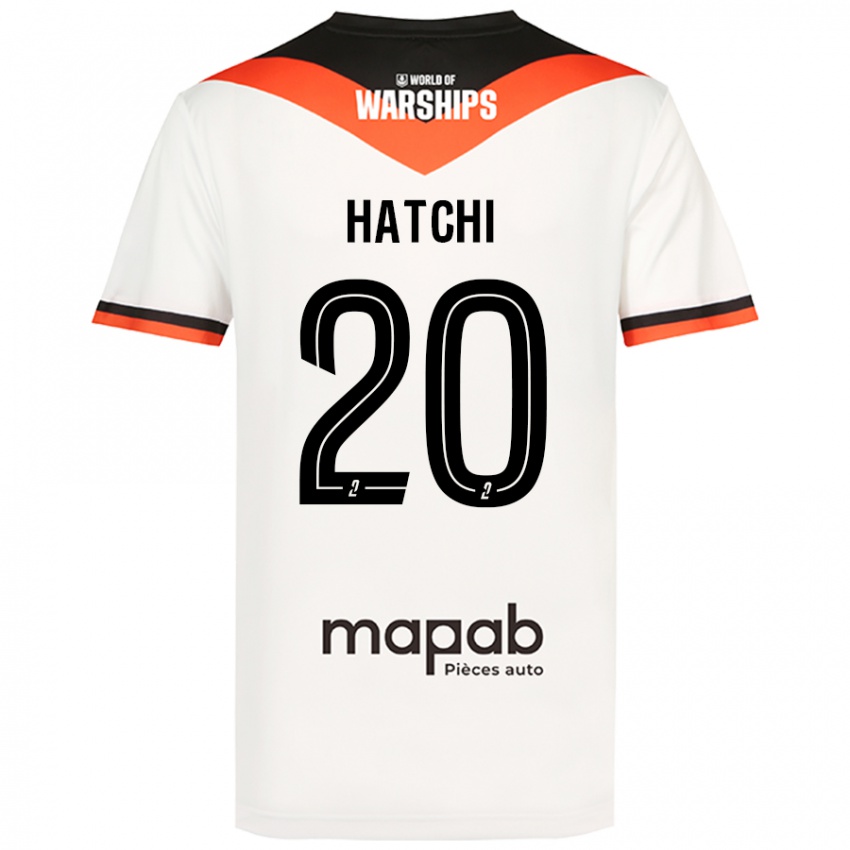 Homem Camisola Jérémy Hatchi #20 Branco Alternativa 2024/25 Camisa