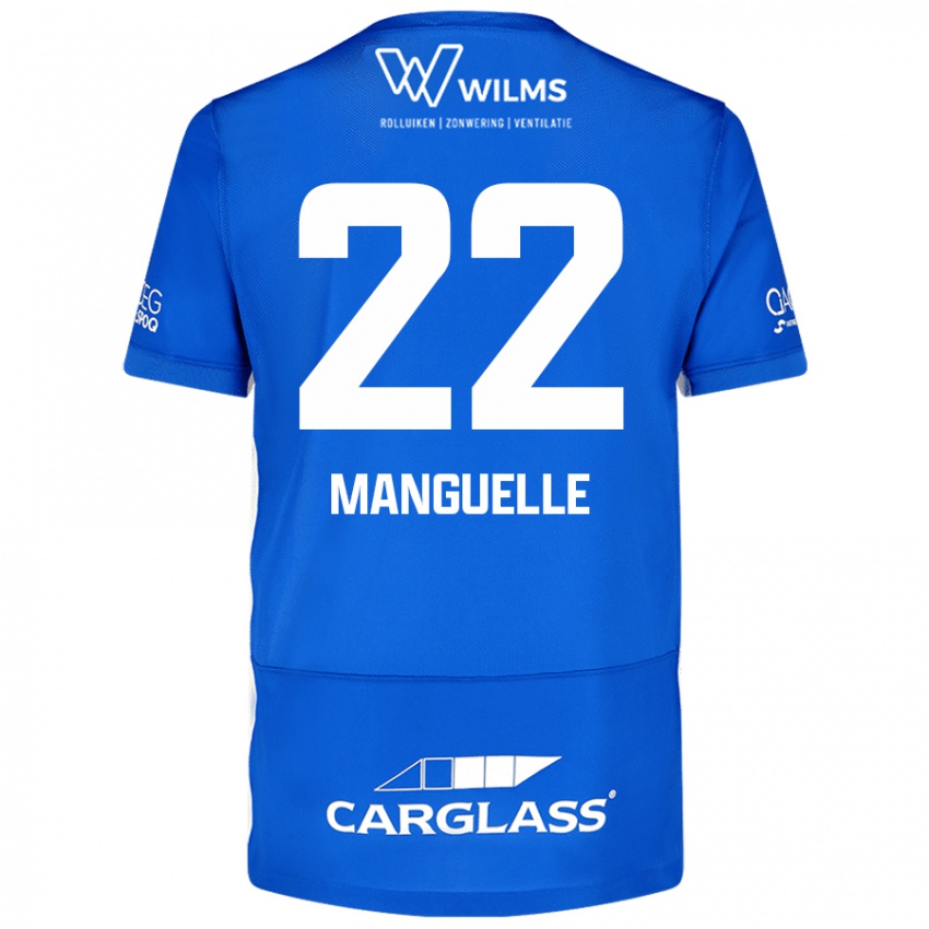 Mulher Camisola Brad Manguelle #22 Azul Principal 2024/25 Camisa