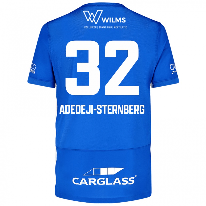 Mulher Camisola Noah Adedeji-Sternberg #32 Azul Principal 2024/25 Camisa