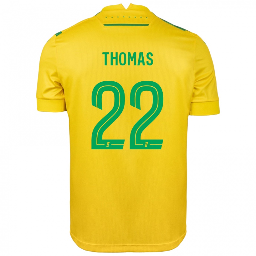 Mulher Camisola Sorba Thomas #22 Verde Amarelo Principal 2024/25 Camisa