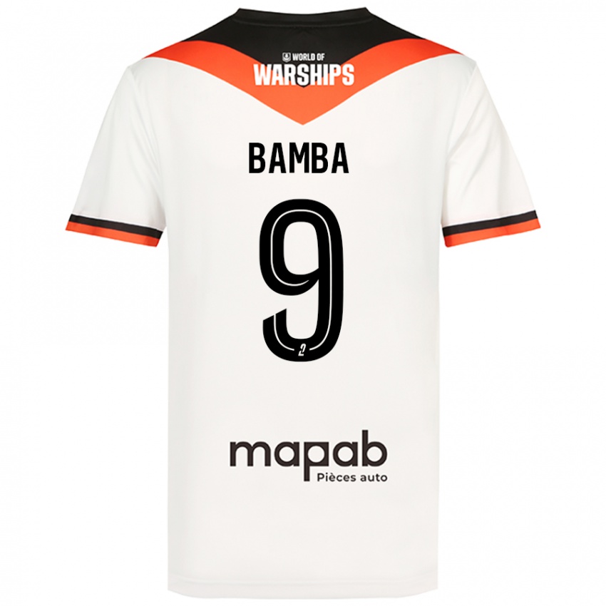 Mulher Camisola Mohamed Bamba #9 Branco Alternativa 2024/25 Camisa