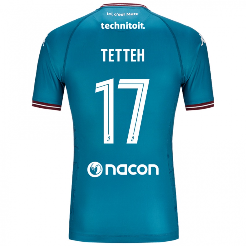 Mulher Camisola Benjamin Tetteh #17 Petrolo Bleu Alternativa 2024/25 Camisa