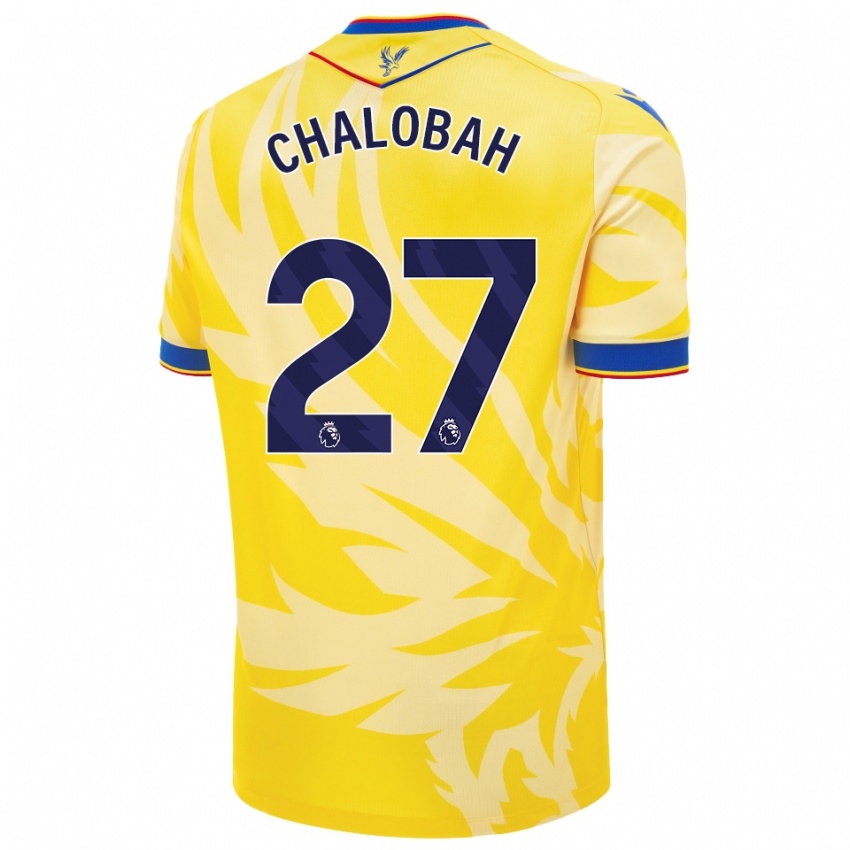 Criança Camisola Trevoh Chalobah #27 Amarelo Alternativa 2024/25 Camisa