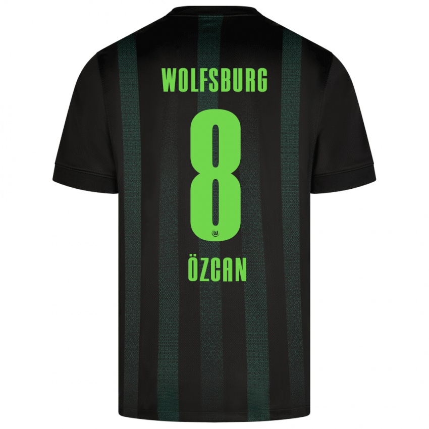 Criança Camisola Salih Ozcan #8 Verde Escuro Alternativa 2024/25 Camisa