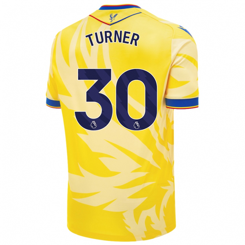 Criança Camisola Matt Turner #30 Amarelo Alternativa 2024/25 Camisa